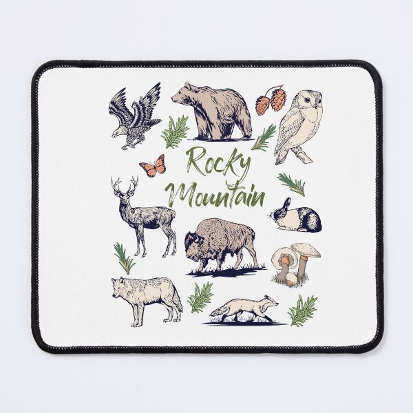 Item preview, Rocky Mountain National State Park Classic T-shirt Sticker designed and sold by ThinkNature!.