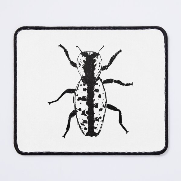 Item preview, Ironclad Beetle Zopherinae Ink Art Drawing designed and sold by sarrwils.