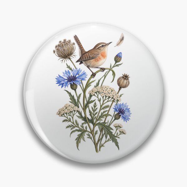 Item preview, Meadow Correspondence Textured Nature Illustration designed and sold by Wonderwoven Studio.
