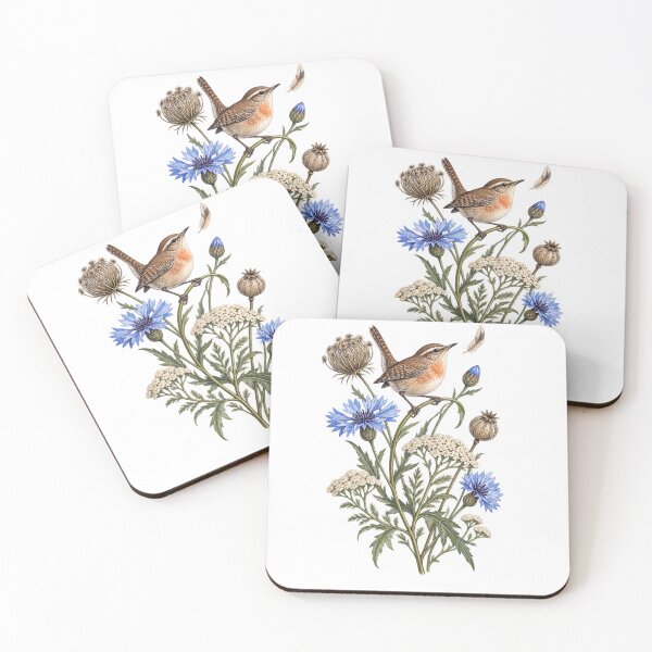 Item preview, Meadow Correspondence Textured Nature Illustration designed and sold by Wonderwoven Studio.