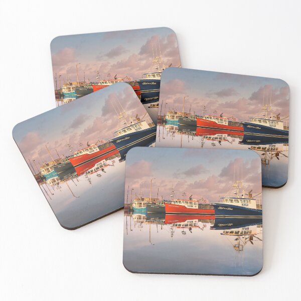 Item preview, Sunrise Fishing Harbor designed and sold by Alex Preiss.