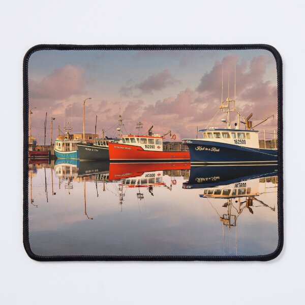 Item preview, Sunrise Fishing Harbor designed and sold by Alex Preiss.