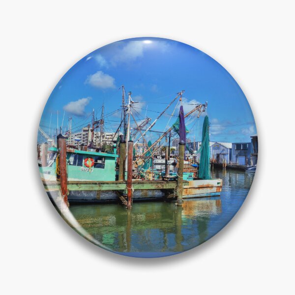 Item preview, Colorful Boats in a Harbor designed and sold by Savannah Gibbs.