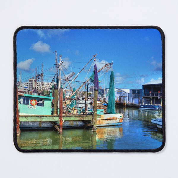Item preview, Colorful Boats in a Harbor designed and sold by Savannah Gibbs.