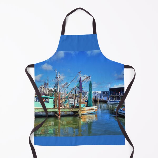Item preview, Colorful Boats in a Harbor designed and sold by Savannah Gibbs.