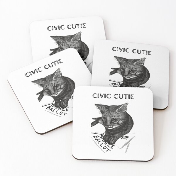 Item preview, Civic Cutie designed and sold by Felt Cute Handcrafts.