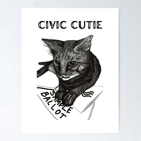 Item preview, Civic Cutie designed and sold by Felt Cute Handcrafts.