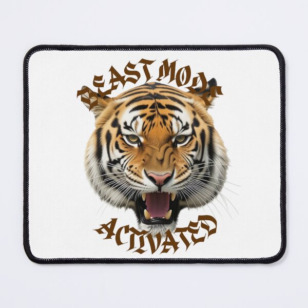 Item preview, Beast Mode Activated Majestic Tiger Photo Art designed and sold by Debsgiftware .