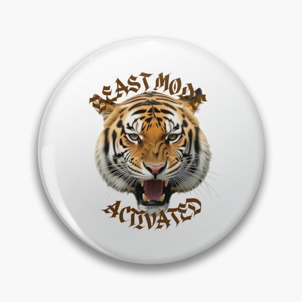 Item preview, Beast Mode Activated Majestic Tiger Photo Art designed and sold by Debsgiftware .