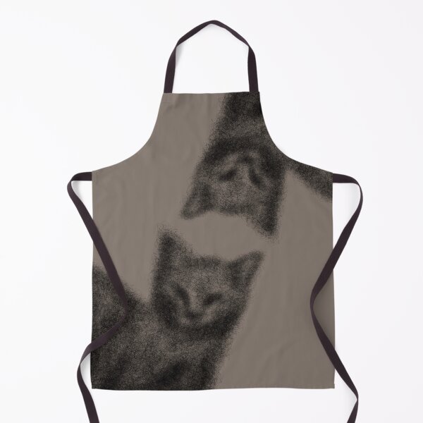 Item preview, Fuzzy Shadow Cats Reflection Ar designed and sold by a1-x.