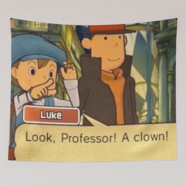 Item preview, Look professor a clown designed and sold by VultraVi.