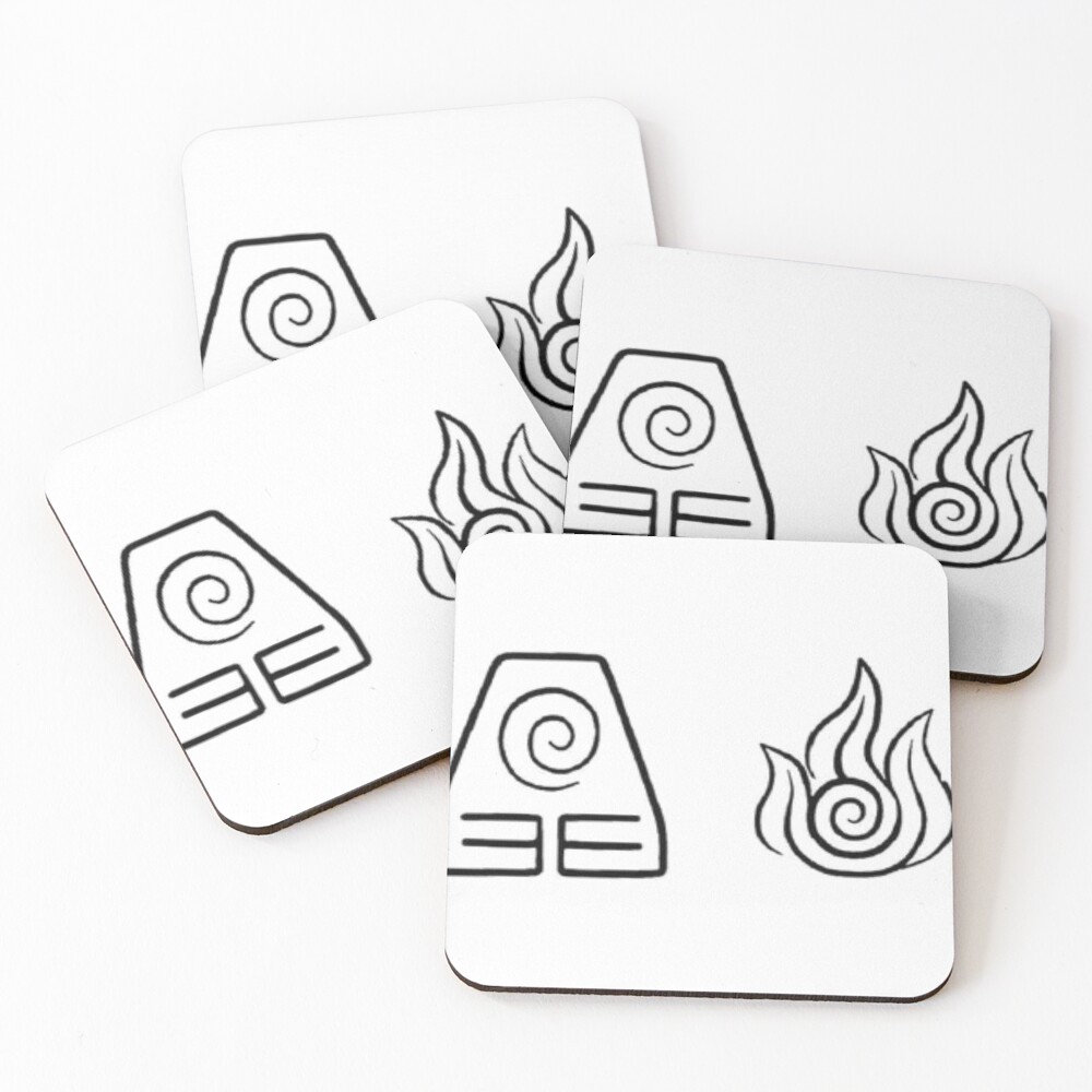 Item preview, Coasters (Set of 4) designed and sold by Ink8instinct.
