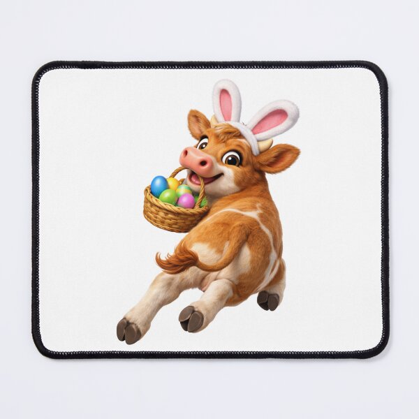 Item preview, Jersey Cow Easter Basket designed and sold by Sillytoe.