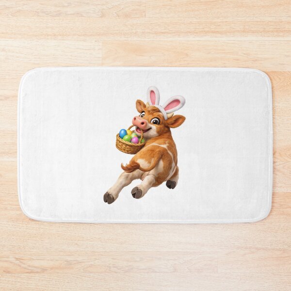 Item preview, Jersey Cow Easter Basket designed and sold by Sillytoe.