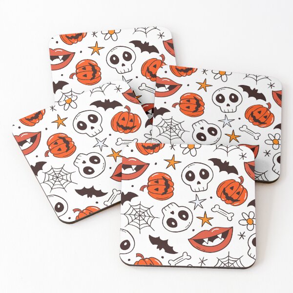 Item preview, Halloween Pumpkins, Skulls, Spider Webs, And Bats Designs designed and sold by DEC02.
