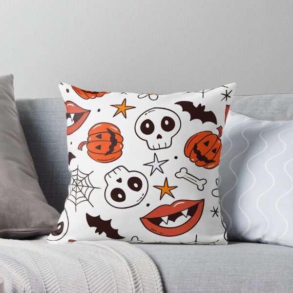 Item preview, Halloween Pumpkins, Skulls, Spider Webs, And Bats Designs designed and sold by DEC02.