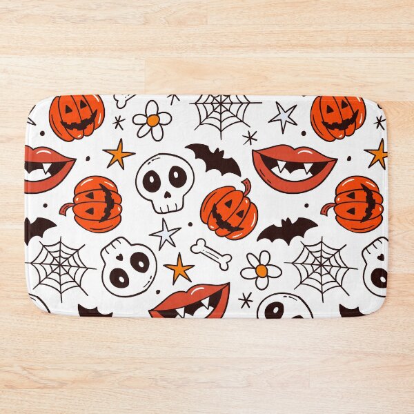 Item preview, Halloween Pumpkins, Skulls, Spider Webs, And Bats Designs designed and sold by DEC02.