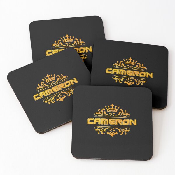 Aperçu de l'œuvre Cameron - Design personnalisé, drôle et unique avec couronne créée et vendue par Watsonarts.