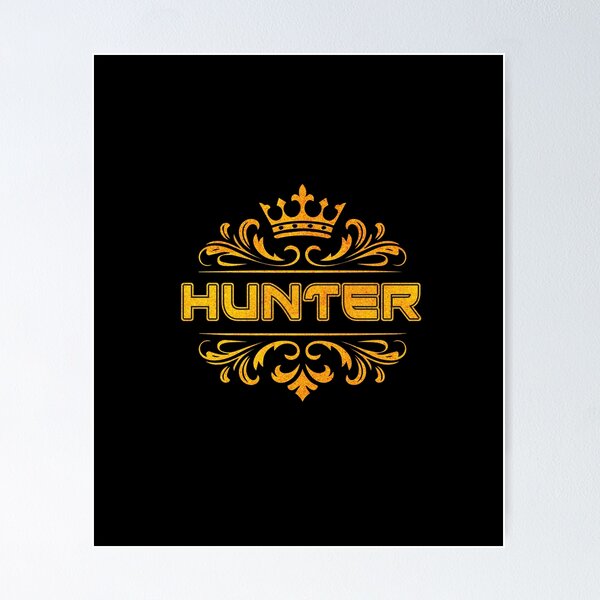 Item preview, Hunter Personalized Funny & Unique Custom Name Design with Crown designed and sold by Watsonarts.