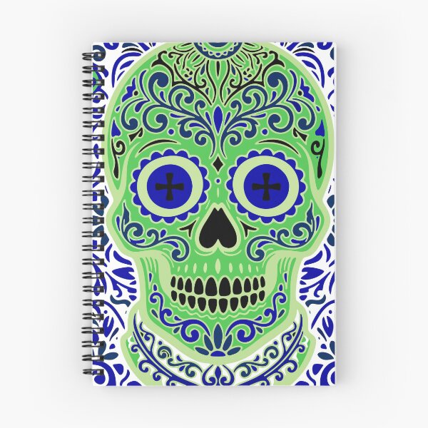 Item preview, Catrina Colorful Sugar Skull Illustration designed and sold by  Ojo de Lilith.