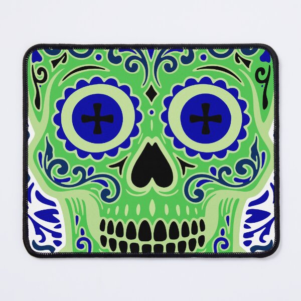 Item preview, Catrina Colorful Sugar Skull Illustration designed and sold by Ojo de Lilith.