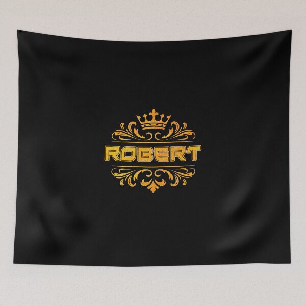 Item preview, Robert Personalized Funny & Unique Custom Name Design with Crown designed and sold by Watsonarts.