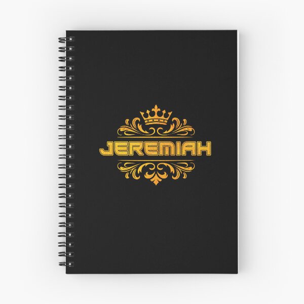 Item preview, Jeremiah Personalized Funny & Unique Custom Name Design with Crown designed and sold by Watsonarts.