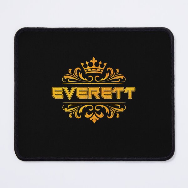 Item preview, Everett Personalized Funny & Unique Custom Name Design with Crown designed and sold by Watsonarts.