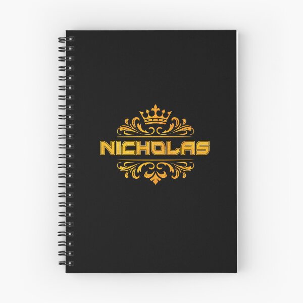 Item preview, Nicholas Personalized Funny & Unique Custom Name Design with Crown designed and sold by Watsonarts.