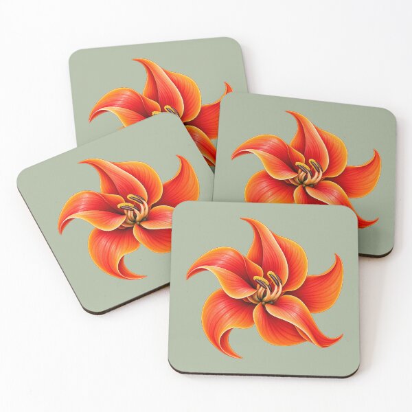 Item preview, Palash Flower – Butea Monosperma Flame of the Forest Botanical Art designed and sold by HO•Designs.