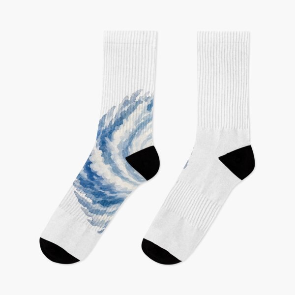 Item preview,  Blue Watercolor Ocean Whirlpool designed and sold by STOXT.
