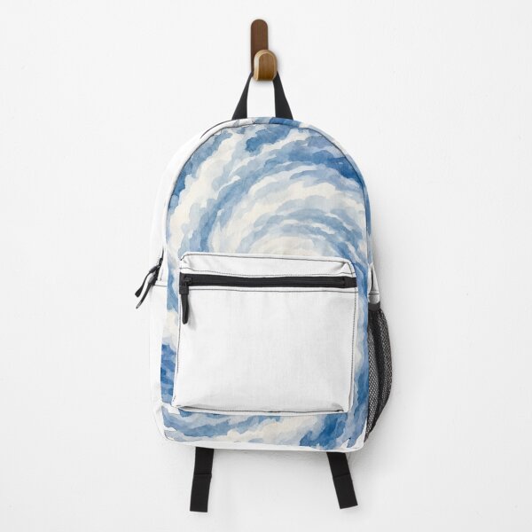 Item preview, Blue Watercolor Ocean Whirlpool designed and sold by STOXT.