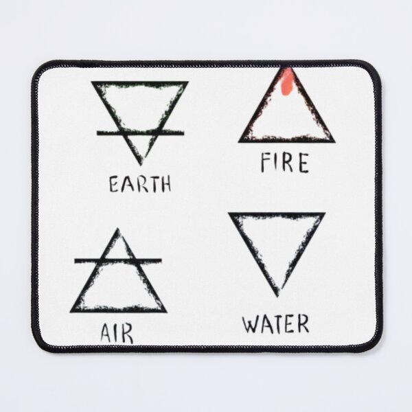 Item preview, the four elements designed and sold by Ink8instinct.