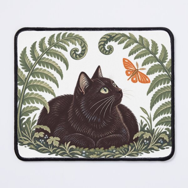 Item preview, Fern Familiar Textured Nature Illustration designed and sold by Wonderwoven Studio.