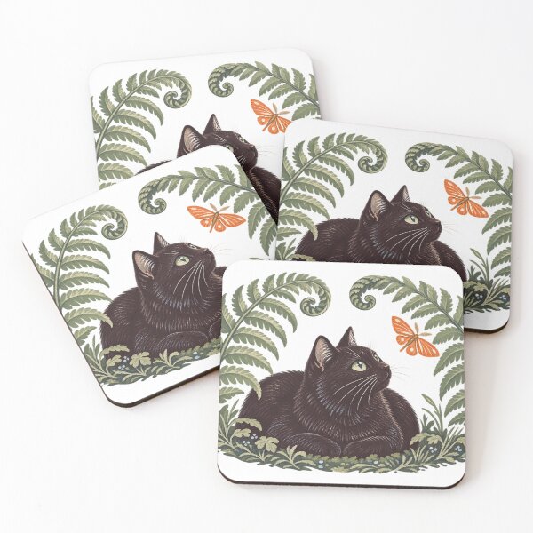 Item preview, Fern Familiar Textured Nature Illustration designed and sold by Wonderwoven Studio.
