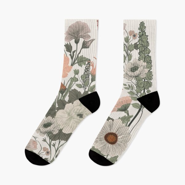 Artikelvorschau, Vintage Neutral Floral Garden entworfen und verkauft von yara.lahdo.