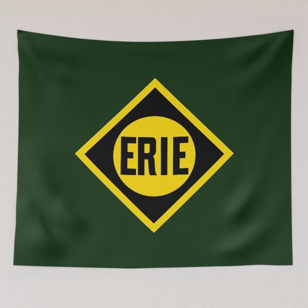 Item preview, Erie Railroad Herald designed and sold by Trains-and-Rail.