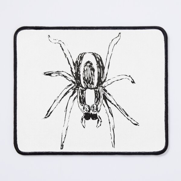 Item preview, Wolf Spider Hunter Ink Art Drawing designed and sold by sarrwils.