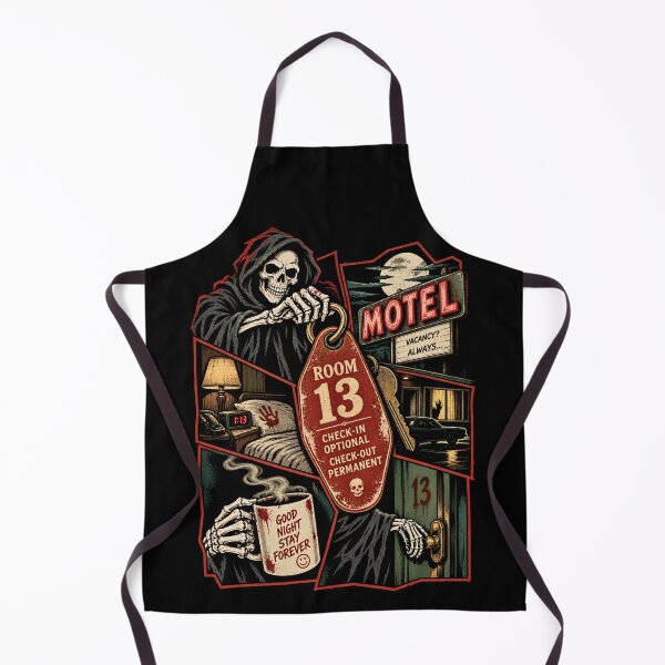 Item preview, Haunted Motel - Room 13 Vintage Horror designed and sold by SidTastic .