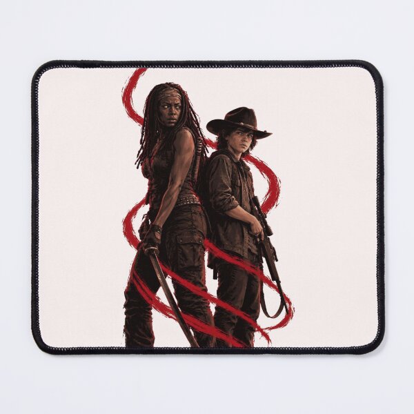 Item preview, Michonne and Carl (TWD) designed and sold by Delmu16.