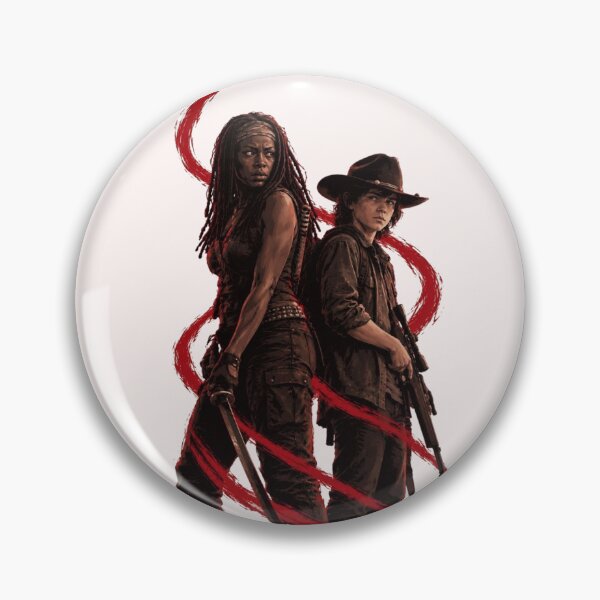 Item preview, Michonne and Carl (TWD) designed and sold by Delmu16.