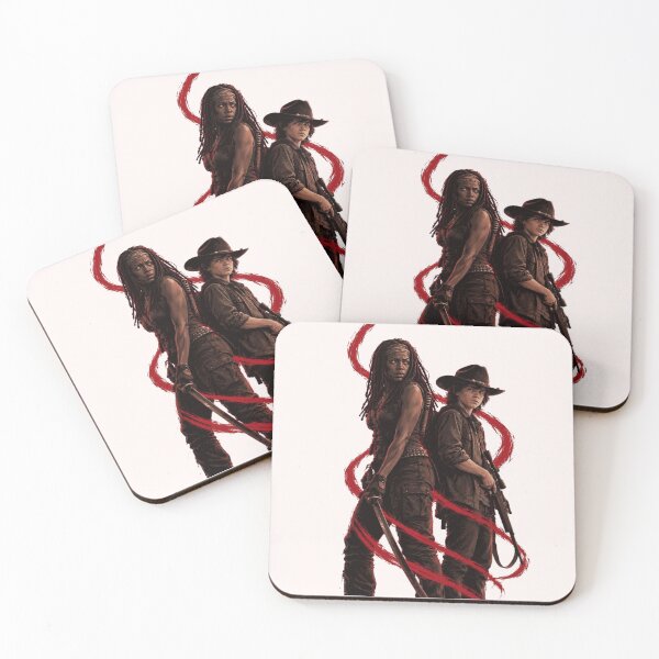Item preview, Michonne and Carl (TWD) designed and sold by Delmu16.