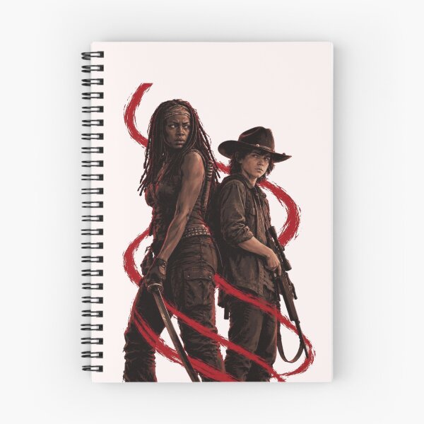 Item preview, Michonne and Carl (TWD) designed and sold by Delmu16.