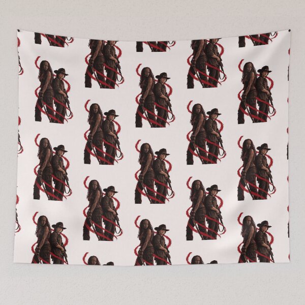 Item preview, Michonne and Carl (TWD) designed and sold by Delmu16.