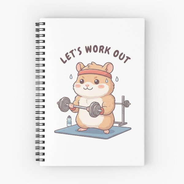 Item preview, Chibi Hamster Workout designed and sold by cobano.