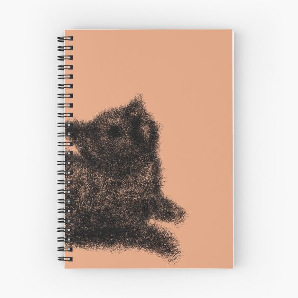 Item preview, Dibujo de gato negro peludo. designed and sold by a1-x.