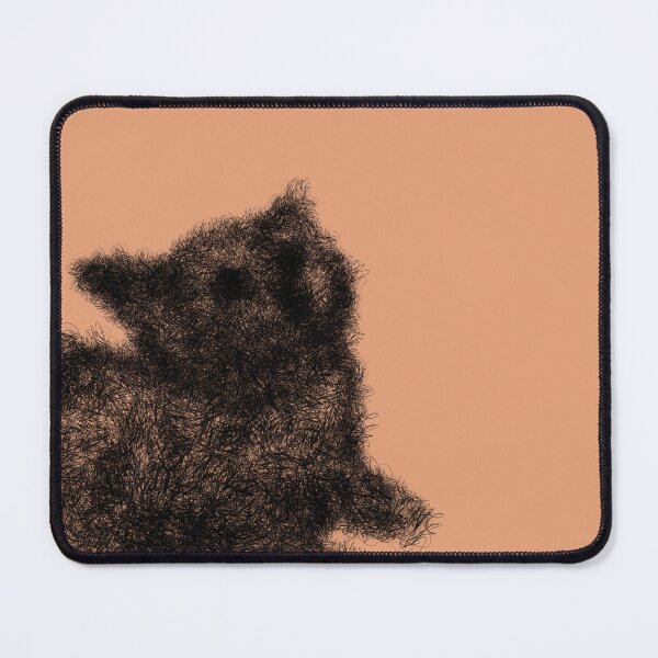 Item preview, Fuzzy Black Cat Scribble Art designed and sold by a1-x.