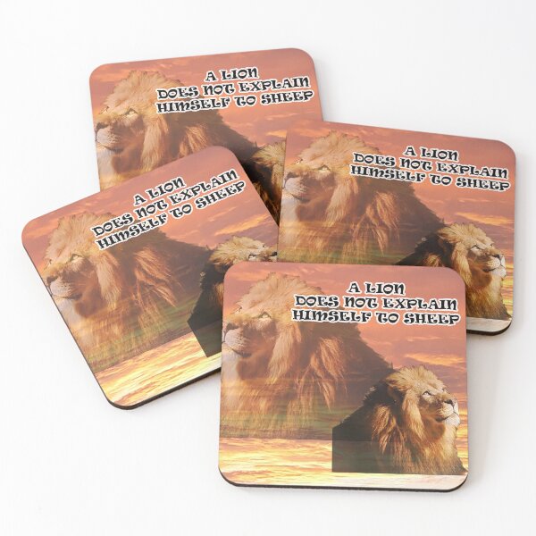 Item preview, Brave lion in the jungle designed and sold by alpho007.