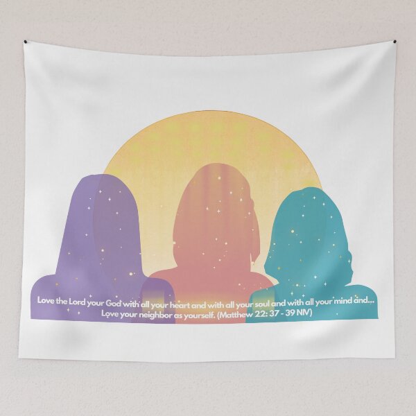 Item preview,  Graphic Design - Matthew 22:37-39 Love the Lord your God designed and sold by Boy and Belugee Studio.