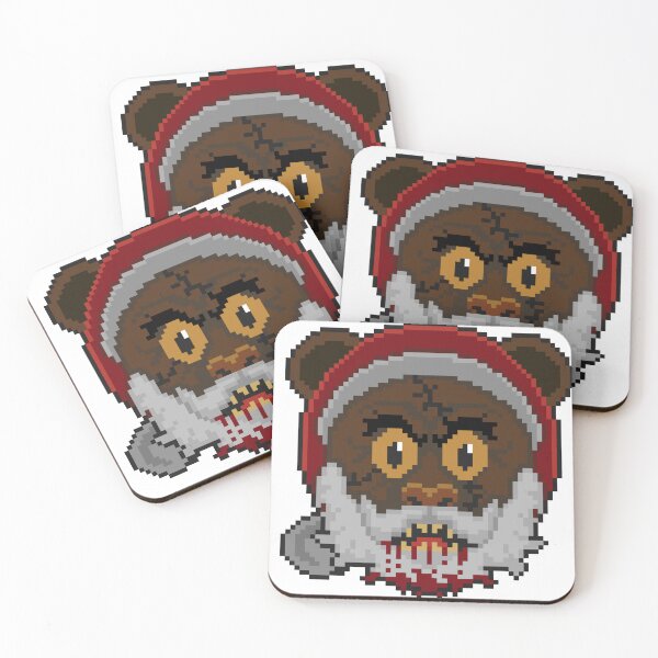 Item preview, Creepy Santa Teddy Bear designed and sold by TremeOneArt.